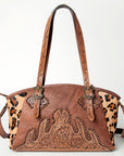 American Darling Hand Tooled Genuine Leather Women Bag Western Handbag Purse