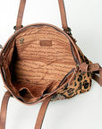 American Darling Hand Tooled Genuine Leather Women Bag Western Handbag Purse