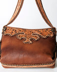 American Darling Hand Tooled Genuine Leather Women Bag Western Handbag Purse