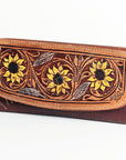 Hand Tooled Hand Painted Genuine Leather women bag western handbag purse