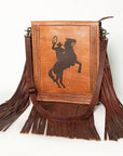 American Darling ADBGZ388 Crossbody Genuine Leather Women Bag Western Handbag Purse