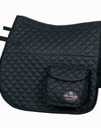 HILASON Western Horse Luxury Quilted Saddle Pads With Pockets