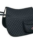 HILASON Western Horse Luxury Quilted Saddle Pads With Pockets