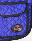 HILASON Western Horse Luxury Quilted Saddle Pads With Pockets