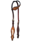 HILASON Western HorseHeadstall Breast Collar One Headstall American Leather Tack Set