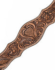 HILASON Western Horse Floral Headstall Breast Collar One Headstall American Leather Tack Set