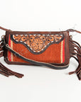 American Darling Small Crossbody Hand Tooled Saddle Blanket Genuine Leather Women Bag Western Handbag Purse