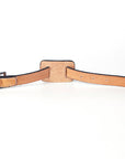 Hilason Western Leather Bull Bell Strap