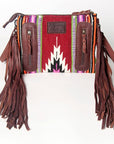 American Darling Cross Body Hand Tooled Saddle Blanket Genuine Leather Women Bag Western Handbag Purse