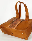 American Darling ADBGA196 Tote Hand Tooled Genuine Leather Women Bag Western Handbag Purse