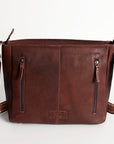 American Darling Large Crossbody Hand Tooled Saddle Blanket Genuine Leather Women Bag Western Handbag Purse