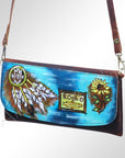American Darling Wallet Genuine Leather Women Bag Western Handbag Purse