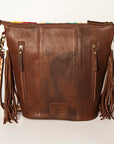 American Darling Tote Saddle Blanket Genuine Leather Women Bag Western Handbag Purse