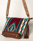 American Darling Tote Saddle Blanket Genuine Leather Women Bag Western Handbag Purse