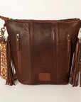 American Darling Tote Saddle Blanket Genuine Leather Women Bag Western Handbag Purse