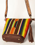 American Darling Tote Saddle Blanket Genuine Leather Women Bag Western Handbag Purse