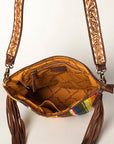 American Darling Tote Saddle Blanket Genuine Leather Women Bag Western Handbag Purse