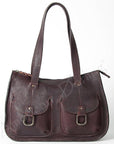 American Darling ADBGZ436 Tote Genuine Leather Women Bag Western Handbag Purse