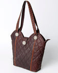 American Darling ADBGZ437 Tote Genuine Leather Women Bag Western Handbag Purse