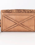 American Darling ADBGZ460 Wallet Hand Tooled Genuine Leather Women Bag Western Handbag Purse
