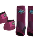 Professionals Choice 2XCOOL Ballistic Horse Front Bell Boots 4 Pack