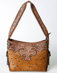 American Darling Hand Tooled Genuine Leather Women Bag Western Handbag Purse