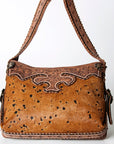 American Darling Hand Tooled Genuine Leather Women Bag Western Handbag Purse