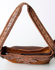 American Darling Hand Tooled Genuine Leather Women Bag Western Handbag Purse