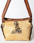 American Darling Hand Tooled Genuine Leather Women Bag Western Handbag Purse