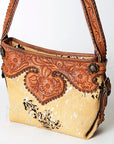 American Darling Hand Tooled Genuine Leather Women Bag Western Handbag Purse