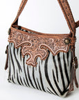 American Darling Hand Tooled Genuine Leather Women Bag Western Handbag Purse