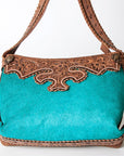 American Darling Hand Tooled Genuine Leather Women Bag Western Handbag Purse
