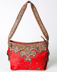 American Darling Hand Tooled Genuine Leather Women Bag Western Handbag Purse