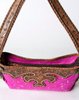American Darling Hand Tooled Genuine Leather Women Bag Western Handbag Purse