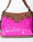 American Darling Hand Tooled Genuine Leather Women Bag Western Handbag Purse