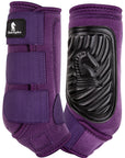 Classic Equine ClassicFit Horse Hind Boot Eggplant Purple
