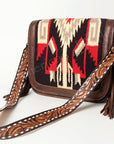 American Darling Cross Body Saddle Blanket Genuine Leather women bag western handbag purse