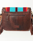 American Darling Cross Body Saddle Blanket Genuine Leather women bag western handbag purse