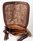 American Darling Cross Body Saddle Blanket Genuine Leather women bag western handbag purse