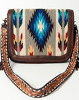 American Darling Cross Body Saddle Blanket Genuine Leather women bag western handbag purse