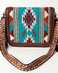 American Darling Cross Body Saddle Blanket Genuine Leather women bag western handbag purse