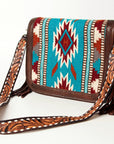 American Darling Cross Body Saddle Blanket Genuine Leather women bag western handbag purse