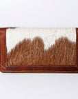 American Darling ADBGZ467 Wallet Hair-On Genuine Leather Women Bag Western Handbag Purse