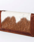 American Darling ADBGZ467 Wallet Hair-On Genuine Leather Women Bag Western Handbag Purse