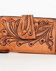 American Darling ADBGZ469 Wallet Hand Tooled Genuine Leather Women Bag Western Handbag Purse