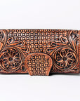 American Darling ADBGZ471 Wallet Hand Tooled Genuine Leather Women Bag Western Handbag Purse
