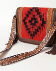 American Darling Cross Body Saddle Blanket Genuine Leather women bag western handbag purse