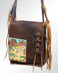 American Darling Cross Body Genuine Leather women bag western handbag purse