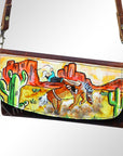 American Darling Wallet Genuine Leather Women Bag Western Handbag Purse