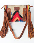 American Darling Cross Body Hand Tooled Saddle Blanket Genuine Leather Women Bag Western Handbag Purse